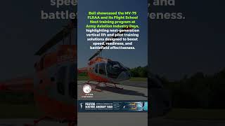 Bell Showcases MV-75 FLRAA and Flight School Next at Army Aviation Industry Days