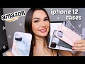 cheap amazon iphone 12 cases | unboxing & haul *under $15*