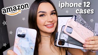 cheap amazon iphone 12 cases | unboxing & haul *under $15*