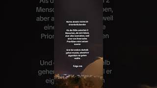Wenn dein Plan nie war, dich zu trennen. #aundn