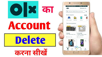 olx ka account id kaise delete band kare | how to delete my olx account id permanently