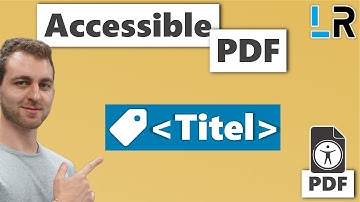 PDF Accessibility 🏷️ How To Tag a Title (PDF/UA-1 & PDF/UA-2)