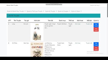Code website đọc truyện online bằng laravel PHP + MYSQL