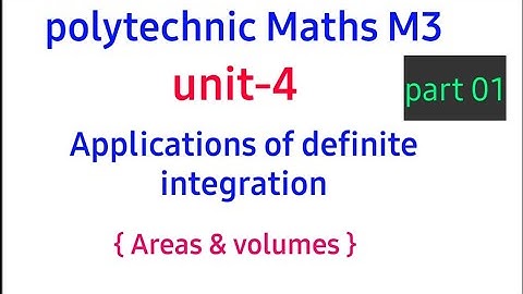 polytechnic mathsM3||Areas and volumes || unit-4||part-01||diploma||@naveenreddy MATH