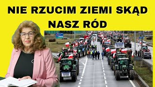 Dr Ewa Kurek O Protestach Rolniczych