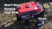 How To Change Your Generator S Carburetor Youtube