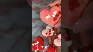 Marshmallow hearts ❤️ #asmr #shortsfeed #foryou #valentinesday #treat #marshmello #sounds #candy #yt