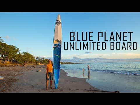 Ty Judson testing his NEW Unlimited Dugout SUP Race Board