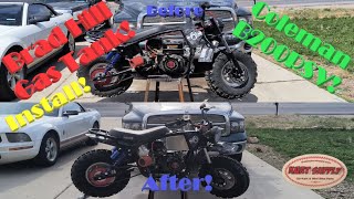 Coleman B200RSV gets a custom Brad Hill gas tank!