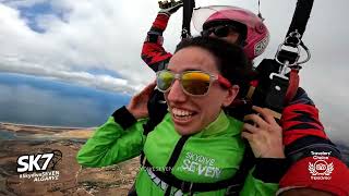 Tandem Skydive Salto de Paraquedas Algarve Anais