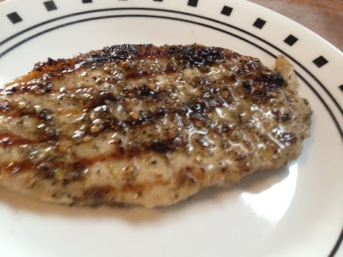 ZA’ATAR CRUSTED GRILLED PORK CHOPS