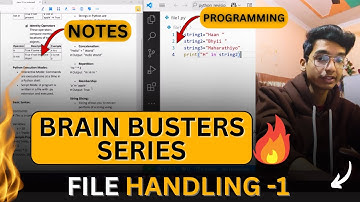 File Handling 1🔥: Class 12 Computer Science CBSE 2024-25 | Nitin Paliwal #brainbusterseries