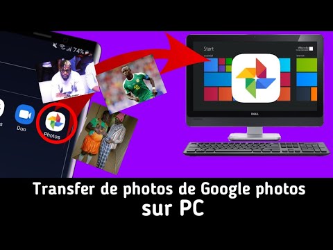 Comment transférer des images de Google Photos sur Ordinateur