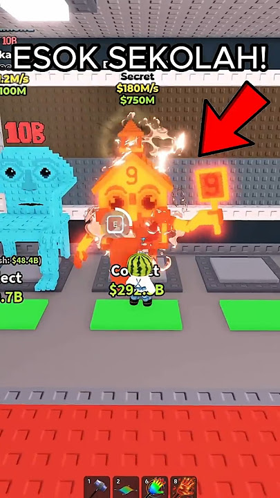 😂We Stole ESOK SEKOLAH SECRET at the SAME Time...  #roblox #stealabrainrot #robloxshorts