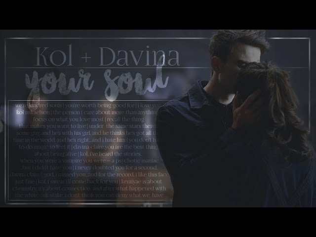 Kol / Davina  Vampire diaries quotes, Vampire diaries, Vampire