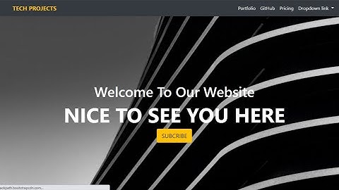 Complete Responsive website using bootstrap html and css