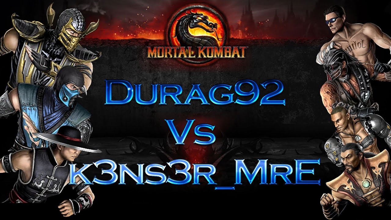 Mortal Kombat 9 (MK9) Durag92 Vs k3ns3r_MrE (TAG)