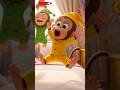 Five Silly Monkeys🐒 Jumping on the Bed | Funny Kids Rhyme | 3D Cartoon Nursery Rhyme #nurserykids