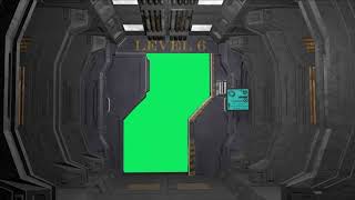 Best Space Ship door opening and closing green screen video HD footage free download @vfxtools