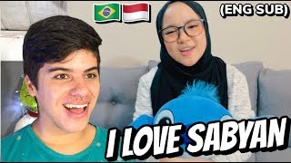 BRAZILIAN REACTION TO LA TABKI YA SAGHIRI - Cover by SABYAN