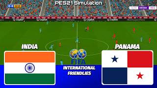 🔴 LIVE | India vs Panama - International Friendlies | PES 21 Simulation screenshot 4