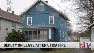 Oneida County Sheriff s Deputy on Leave After Utica Fire