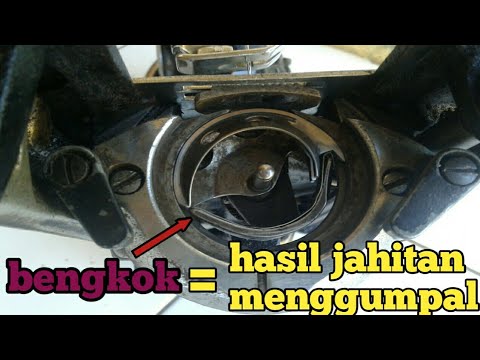 Video: Jahitan bergulung pada overlock (foto)