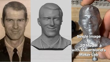 Single Image to 3D Model with MakerWorld’s Maker Lab