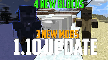 Minecraft 1.10 New Features (3 New Mobs,7 New Blocks,MORE) [1.10 Snapshot 16w20a] Stray & Polar Bear