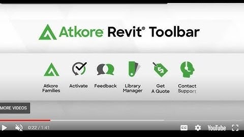 Atkore Revit Toolbar