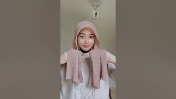 Tutorial hijab pashmina plisket kekinian terbaru mudah