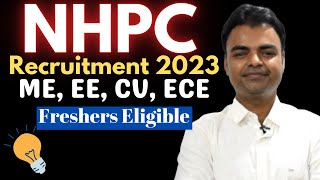 NHPC JE Recruitment 2023- Electrical, Mechanical, Civil Eligible | Latest Govt Jobs for Diploma 2023
