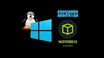 HackTheBox - SecNotes