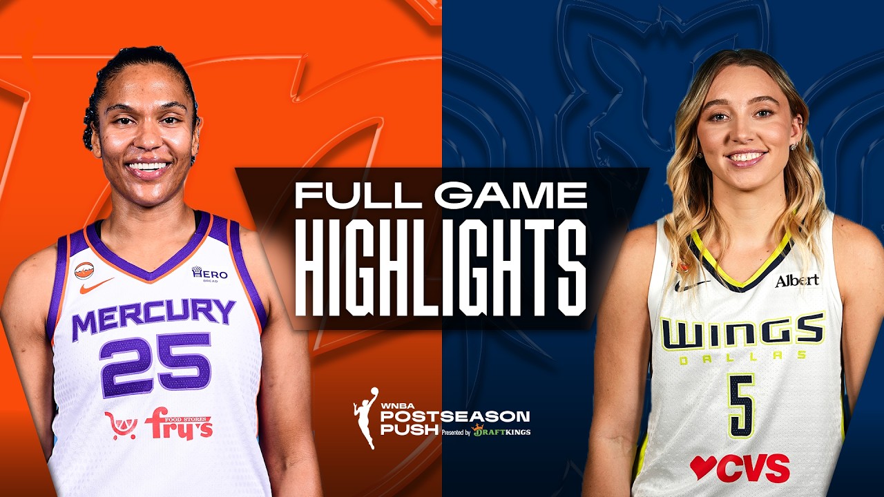 [WNBA] 달라스 윙스 87 : 82 피닉스 머큐리 경기 결과·하이라이트