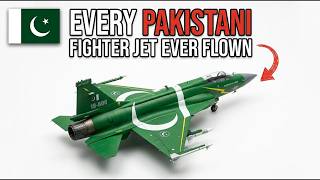 Every Fighter Jet In Pakistan Air Force Service History