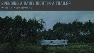 Spending a Rainy Night in a Trailer with Natasha Romanoff || Marvel Ambience [Read Desc!]