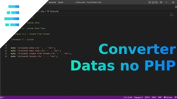 Datas no PHP com date, DateTime e locale