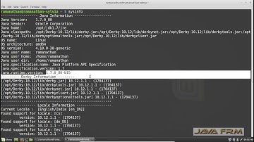 Apache Derby 10.12 Installation on Linux Mint 18 using Oracle JDK 7