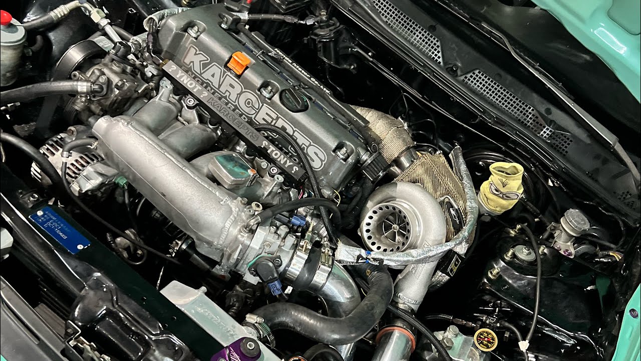 Can you TURBO a K INTEGRA AND KEEP AC PS FULL EXHAUST IN 24hrs?? YouTube