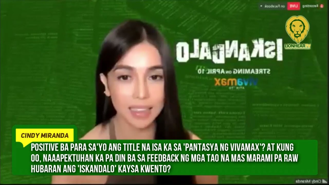 Cindy Miranda highlights that being a sexy star isn't a sin