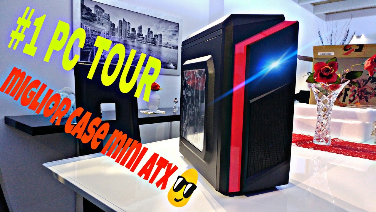 PC TOUR 1 Miglior case pc mini atx [ECONOMICO]CiTCase Midi F3 4K
