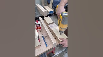 Easy way to make a mortise if you’re a new woodworker #tipsandtricks #tips #woodworking #tutorial