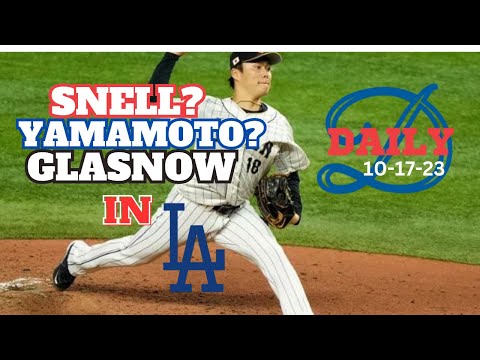 Dodgers Playoff Roster & Rotation, Kyle Hurt, Sheehan or Grove, Live  Questions & More on DD 9-27-23 
