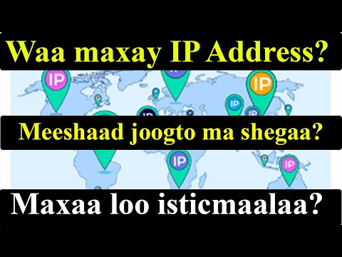 Waa maxay IP address? Ma sheegaa meesha aan joogo? Yaa  lahaan kara?