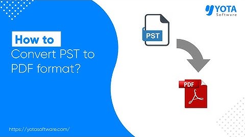 Bulk Convert PST to PDF With Attachments in 3 Steps