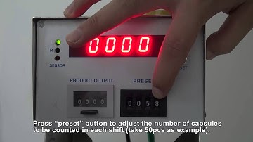 Semi-automatic tablet and capsule counting machine YL-2