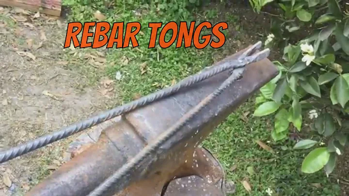 Making Simple Rebar Tongs for Blacksmithing