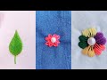 How to sew a hole/TOP 20/ Hand sew up a hole in plants,...洋服の穴をきれいにお直し/手縫いで補修する方法20種類まとめ　刺繍　PART1