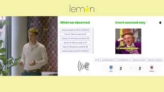 Lemon Techtalk 20230607 - Eventsourcing part 1 - Capture keep and unlock all your data