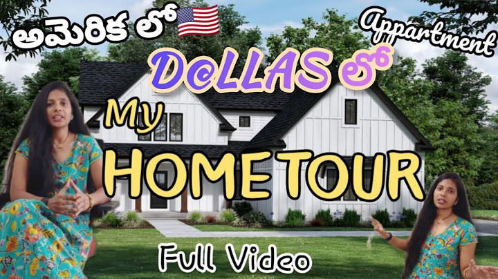 My HOMETOUR🏠 FullVideo | SuperWoman Kalyani | Telugu | USA🇺🇸 | RentHouses | AppartmentsInUSA